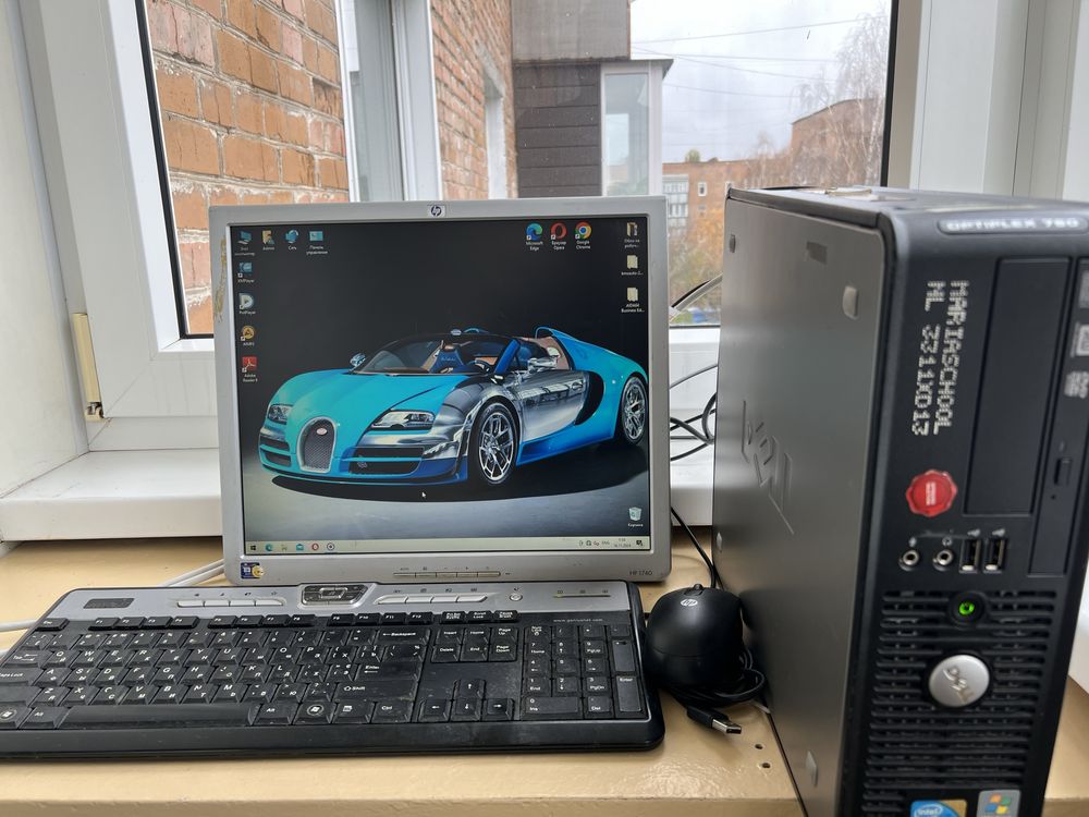 Готовый комплек системный блок  Dell Optiplex 760 + Монитор