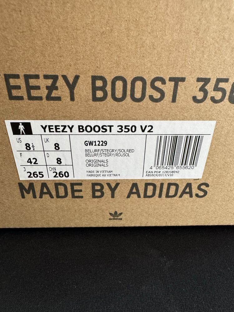 Adidas Yeezy boost 350 Beluga 42