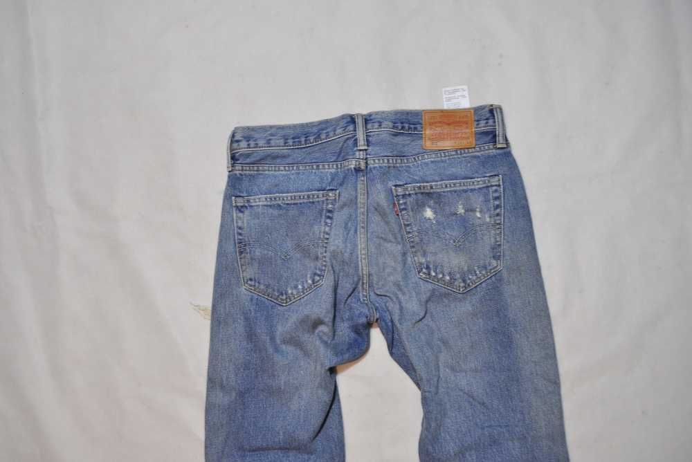 LEVIS 512 L 98cm 34/34 męskie spodnie jeansowe Slim łaty s7v 501