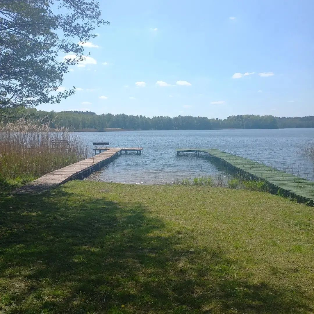 Duży 12 osobowy dom z prywatną plażą i pomostem na Mazurach