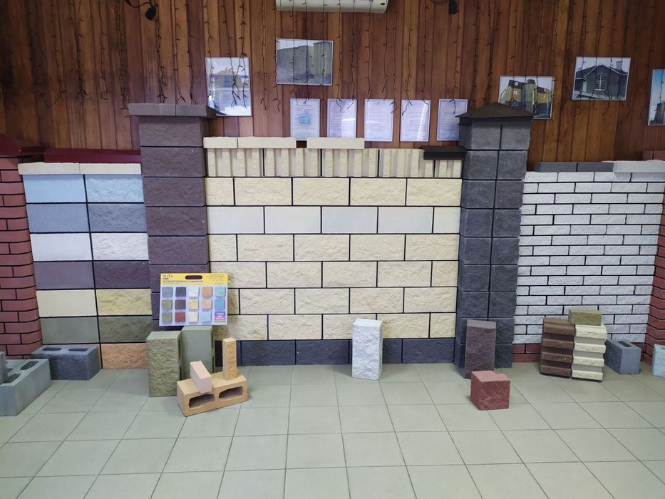 Блок (шлакоблок) декоративный для Забора