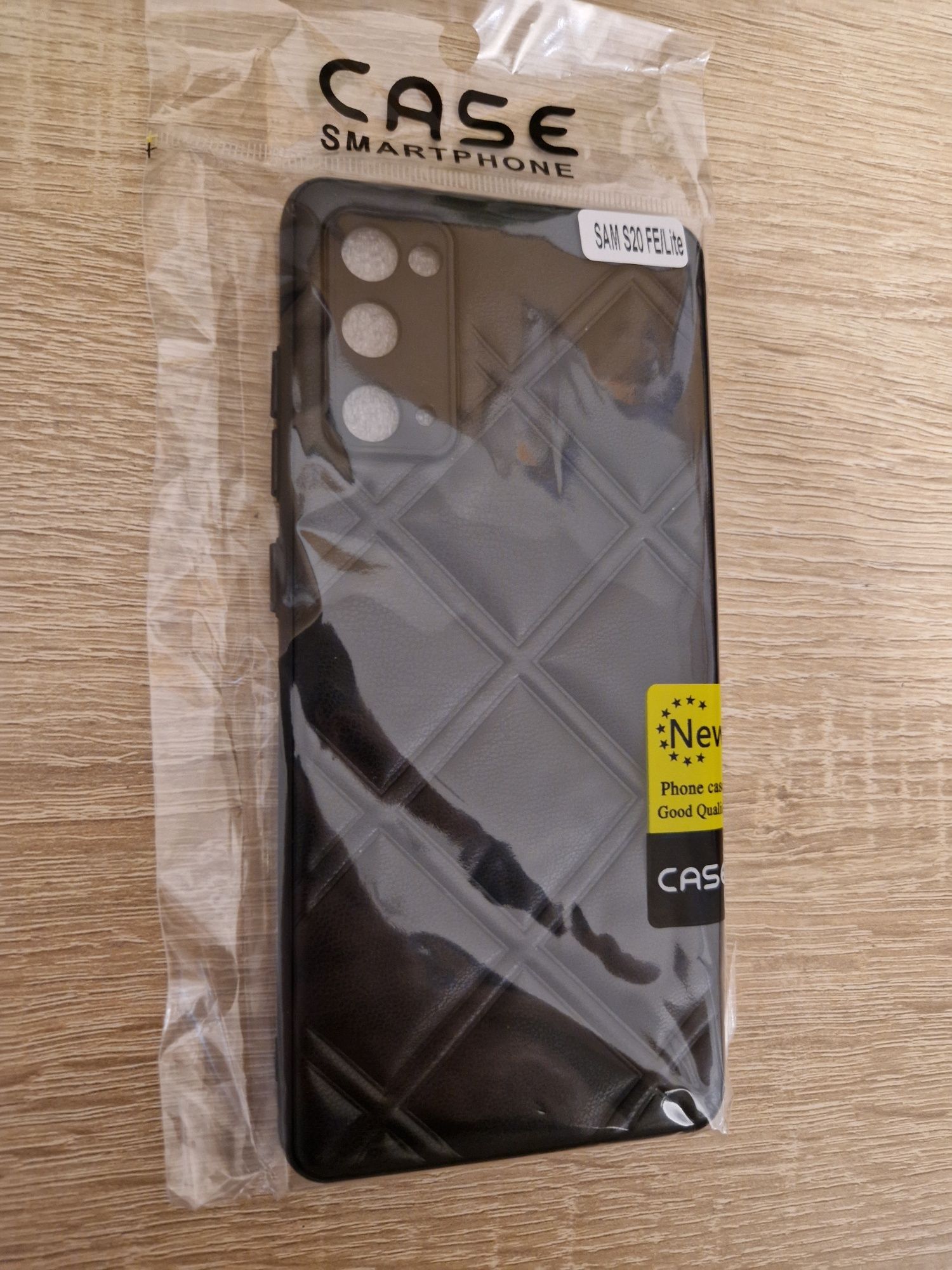 Etui Leather 3D Case do Samsung Galaxy S20 FE/Lite wzór 3 czarny