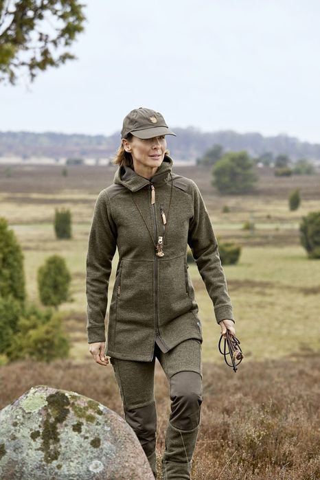 Fjallraven Lappland Pyrsch G-1000 dłuższa kurtka damska M wełna