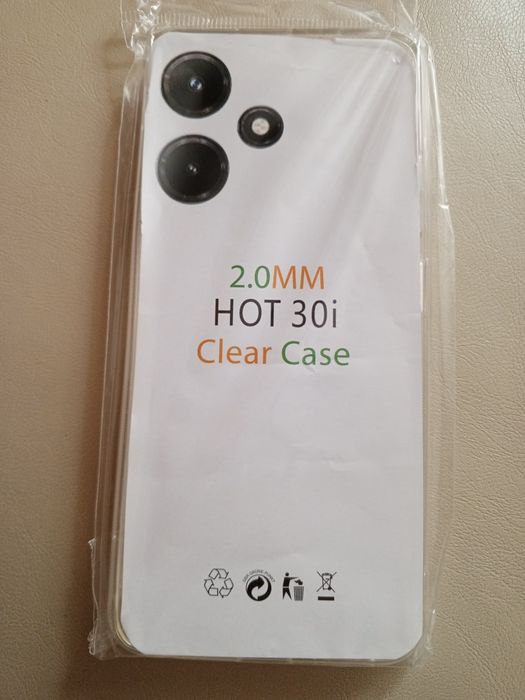 Etui pokrowiec przezroczysty do Infinix hot 30i