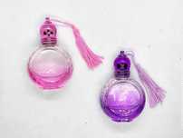 Frasco de perfume roll-on viagem portátil recarregável
