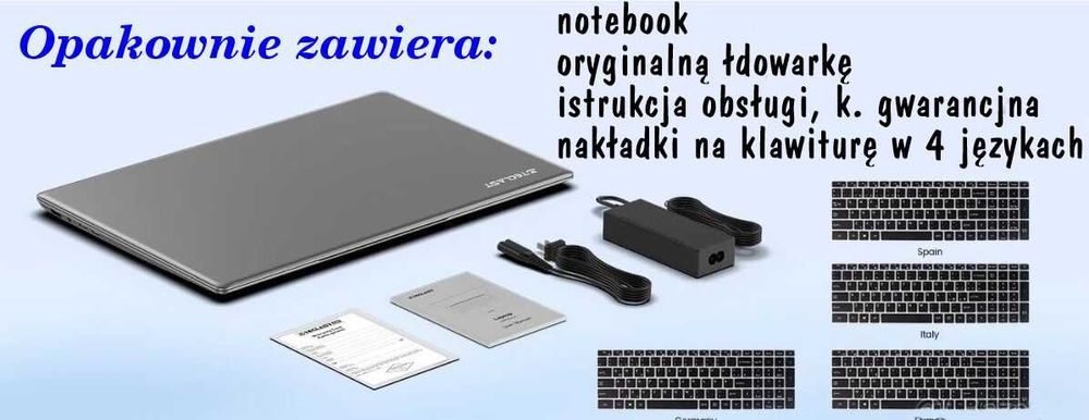 Notbook Intel N95 15,6", 12GB RAM, 256GB SSD M2