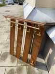 Drewniany wieszak vintage