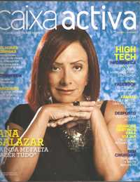 Ana Salazar 2010 na capa de revista