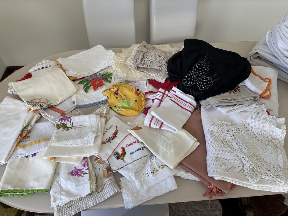 Panos decorativos e toalhas de mesa