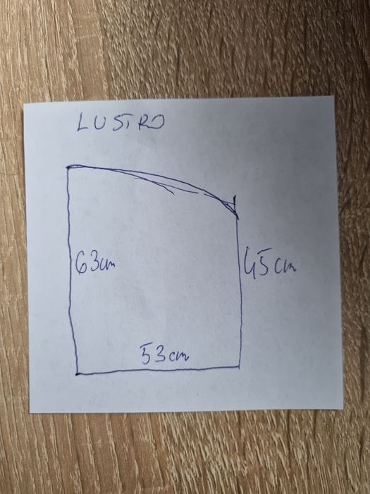 Lustro duże wiszące
