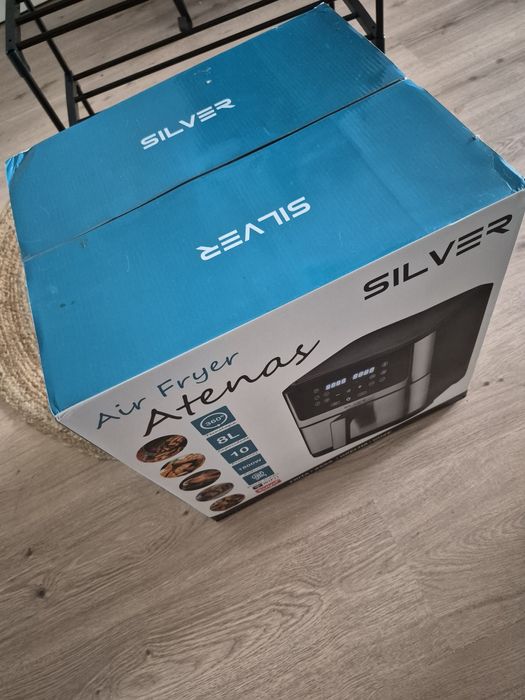 Air fryer Silver Atenas