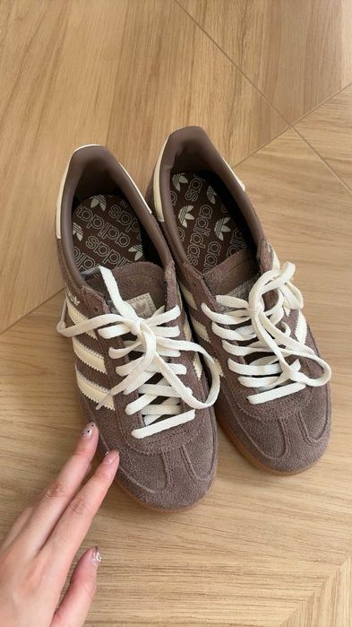 Trampki Piłka ręczna brązowy damskie Unisex nowe R.37