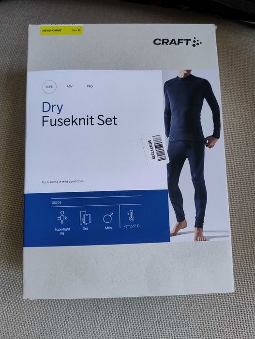 Термобілизна Craft Core DRY FUSEKNIT SET Термобелье Комплект 1909742 M