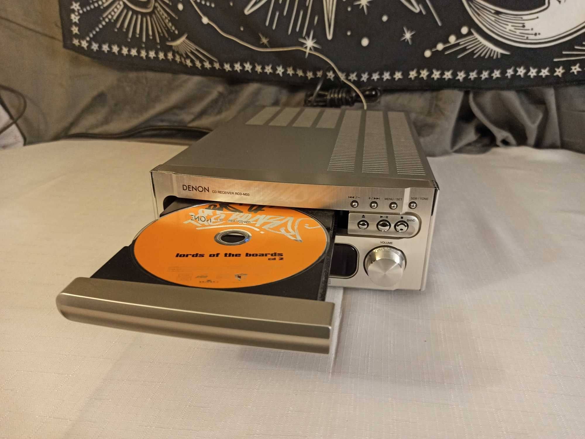 Amplituner z odtwarzaczem CD DENON RCD-M33 miniwieża