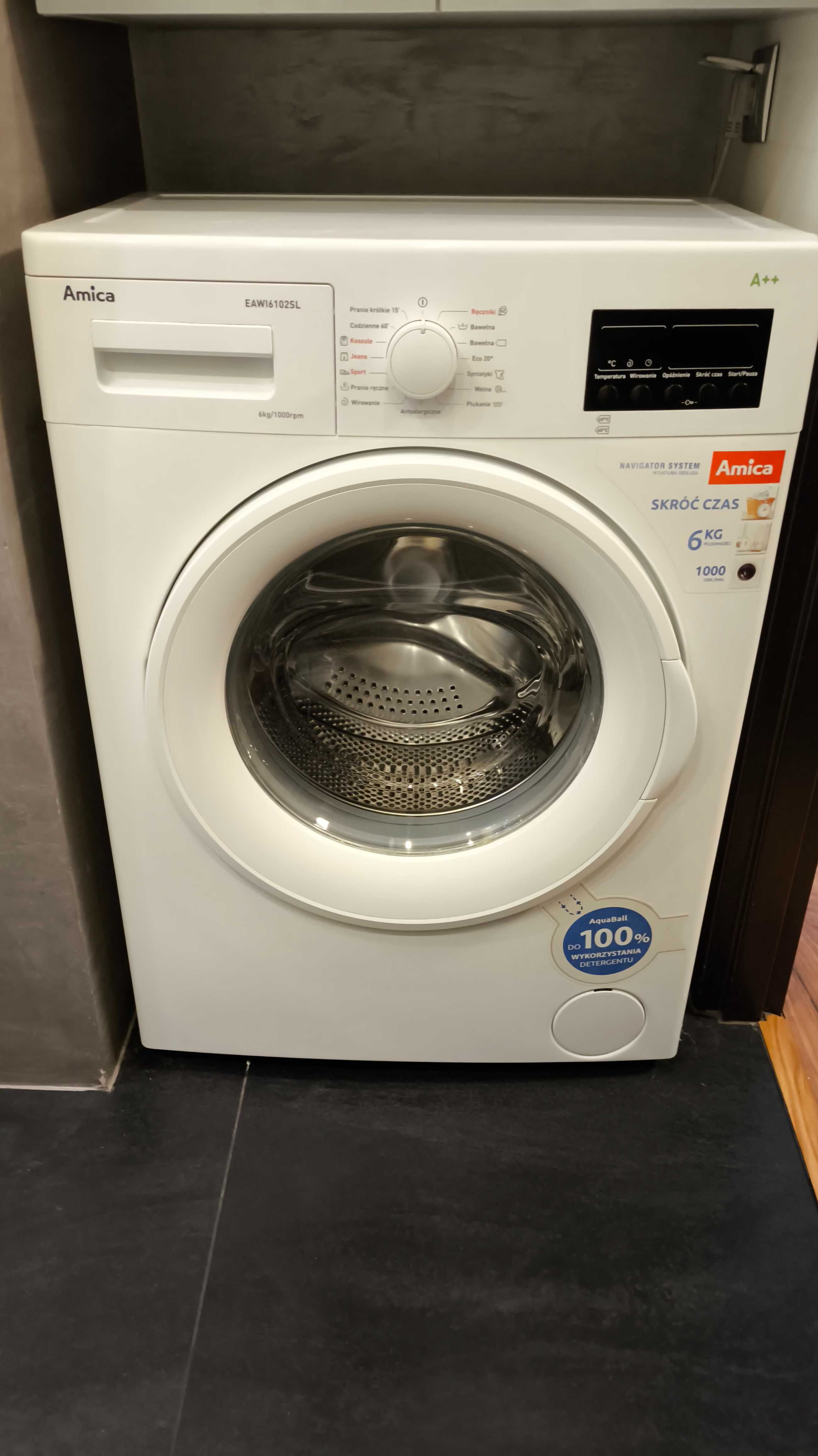 Pralka Amica model EAWI6102SL