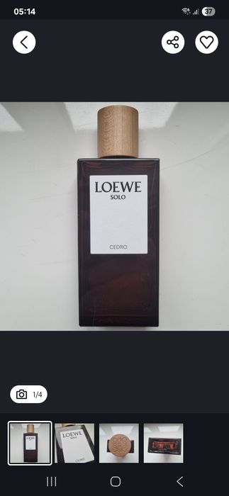 Loewe solo cedro  100ml M  promocja