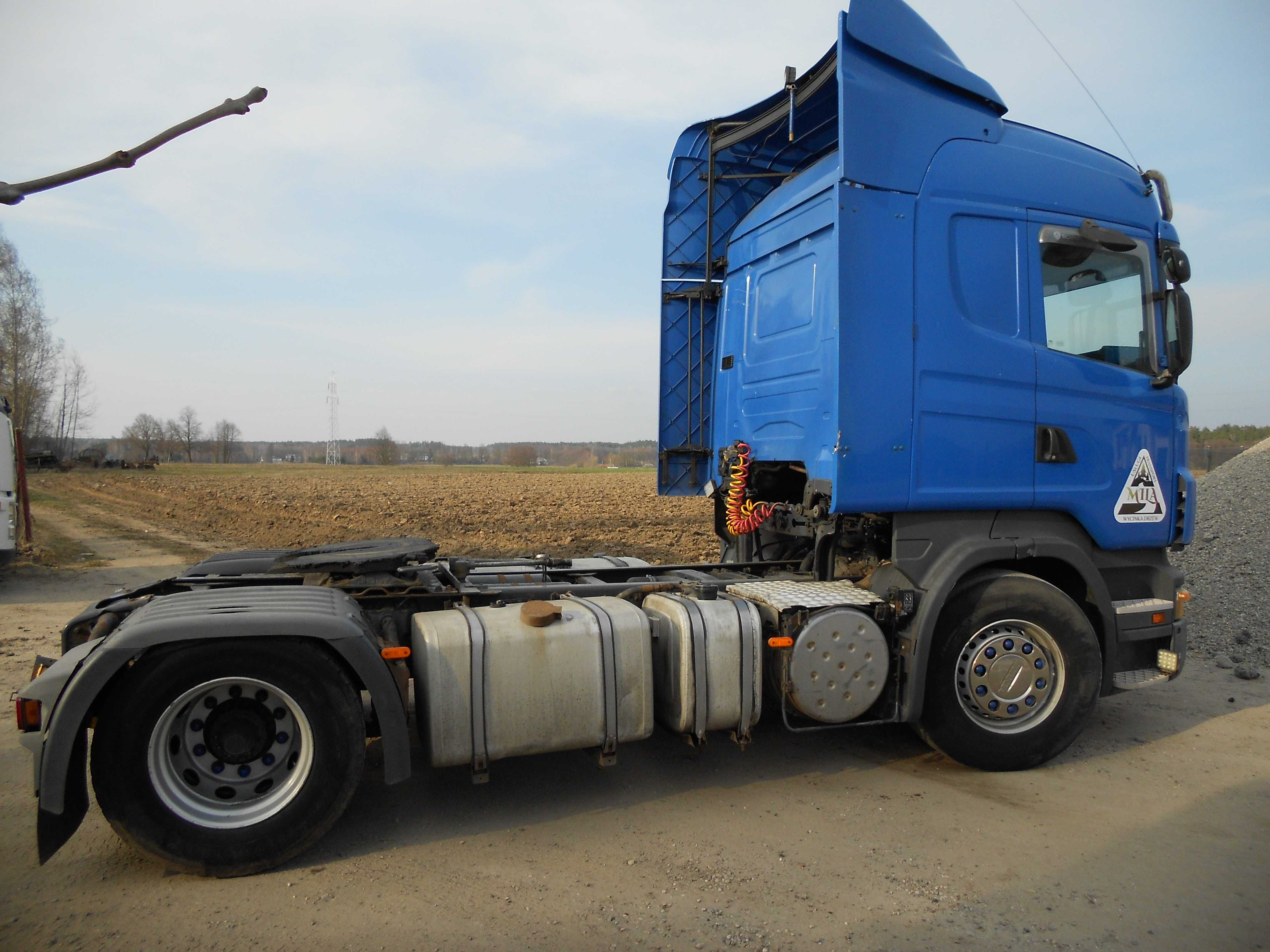 SCANIA 480 R 2007  HYDRAULIKA zamiana