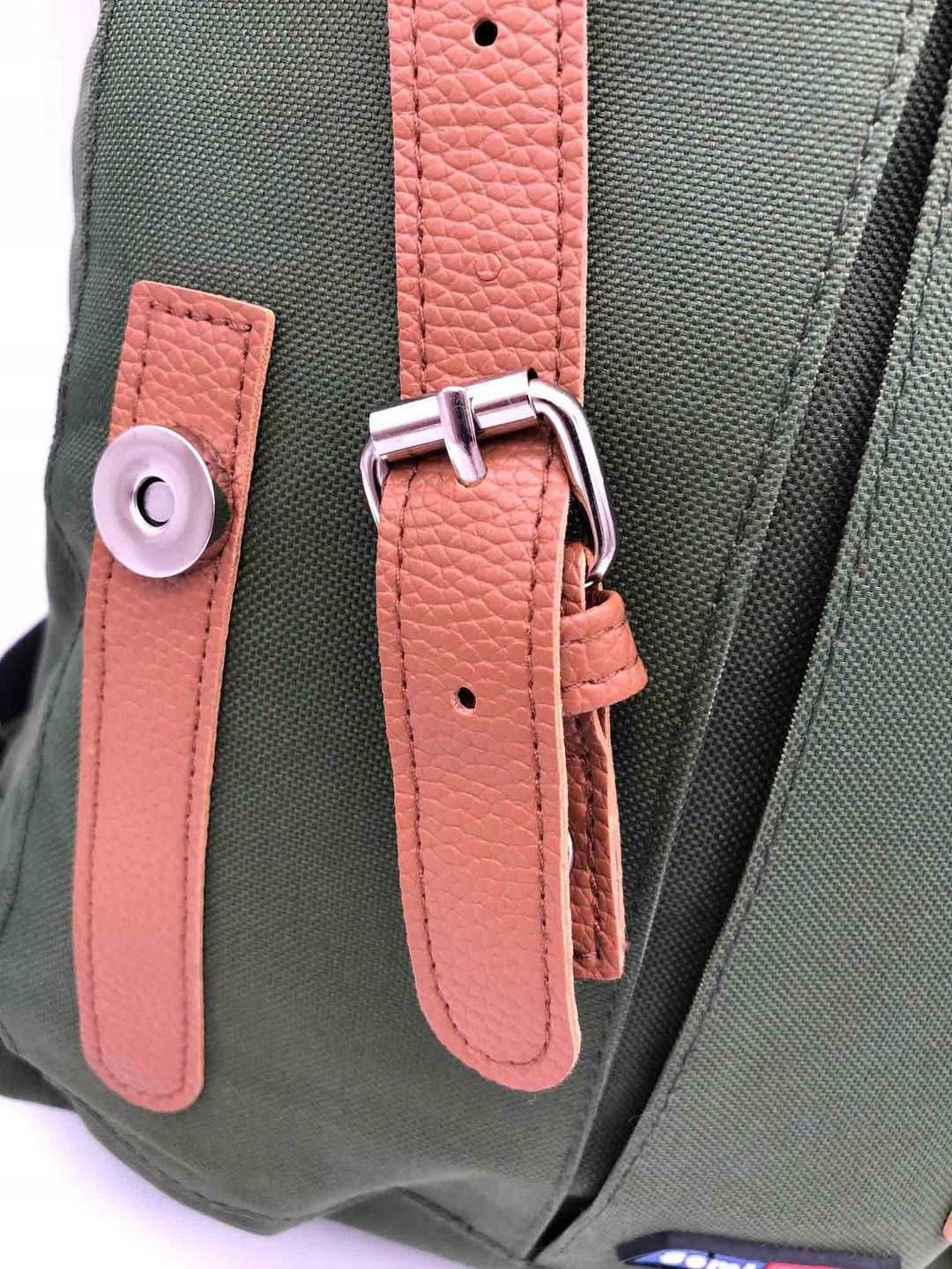 Plecak Szkolny Młodzieżowy Semi Line Vintage – Zielony
