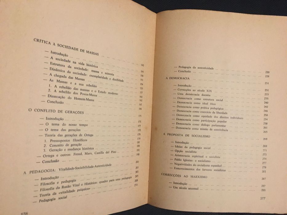 Obras de e sobre Ortega y Gasset