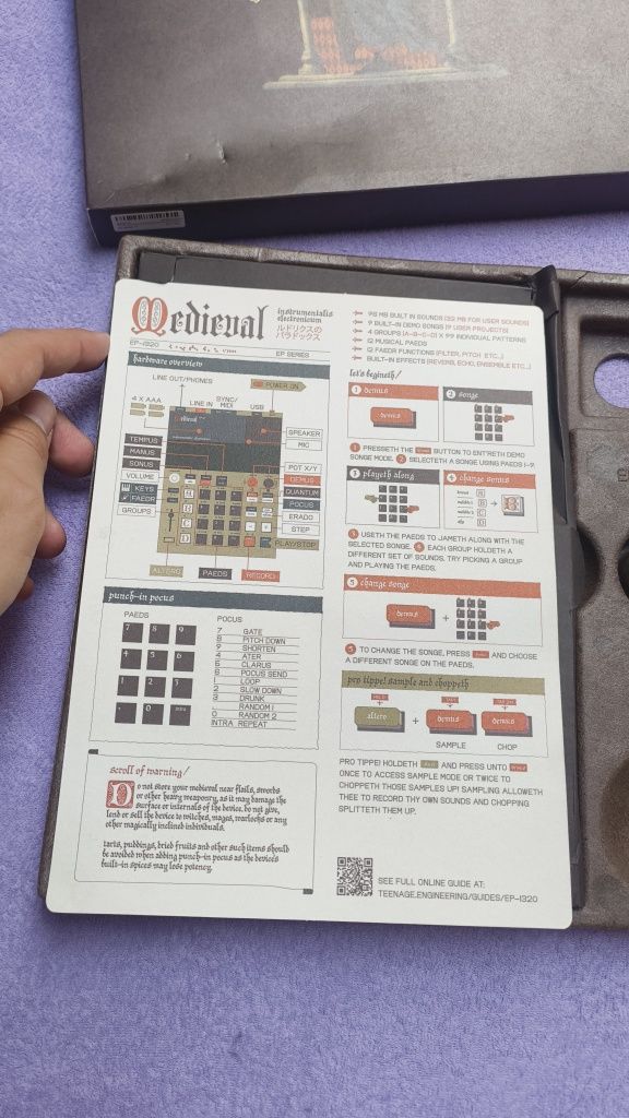 Sampler KO II EP-1320 Medieval
