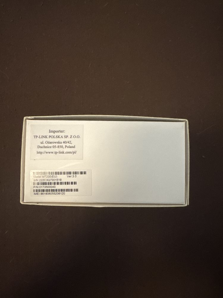 Router mobilny TP-Link M7200 4G LTE