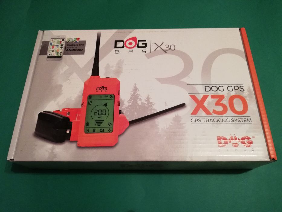 Lokalizator GPS dla psa Dogtrace X30 pokazuje mapy w telefonie