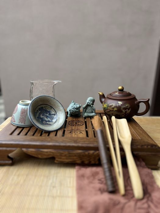 Китайський чайний набір, Ісинський чайник, Пуер, Чабань