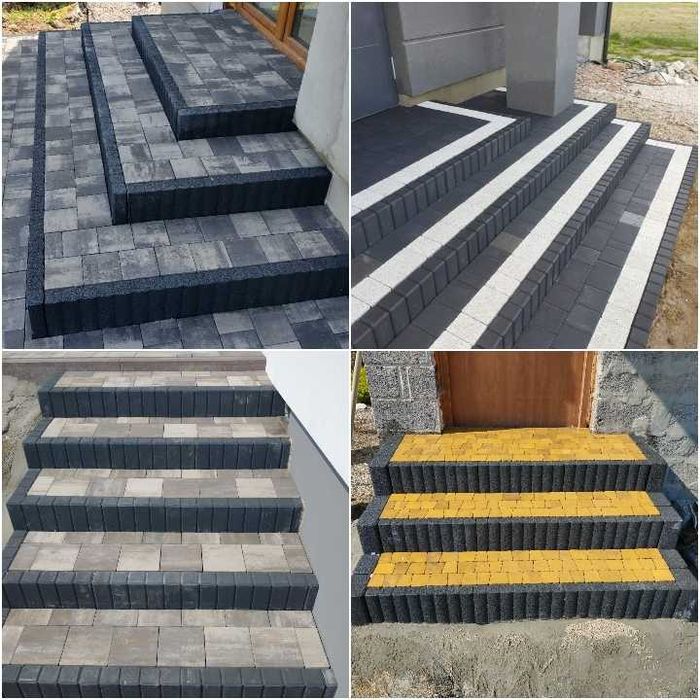 Brukarstwo, Układanie kostki brukowej, Usługi brukarskie