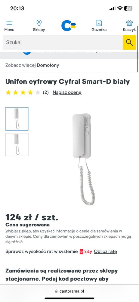 Domofon/unifon Cyfral