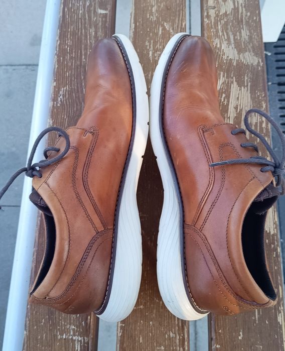 Rockport  Amerykańskie męskie wygodne buty skórzane, 100% Skóra, 43