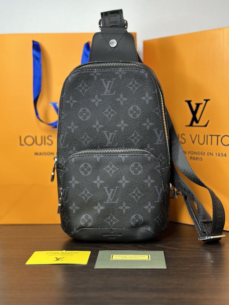 Чоловіча сумка Слінг Louis Vuitton Sling LV мужская сумка