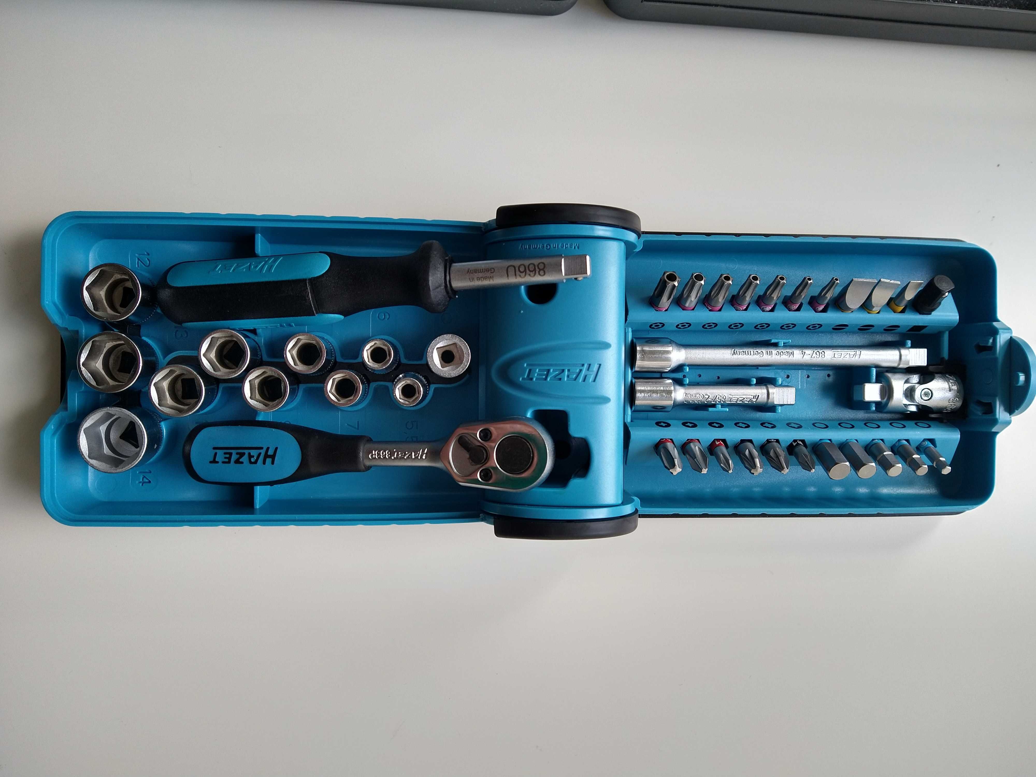 Наборы Hazet 953 HP 1/4 и 1/2 1000нм / Wera 8100 SA/SC 2