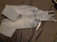 Spodnie ogrodniczki jeans rozciagliwy h&m r.104