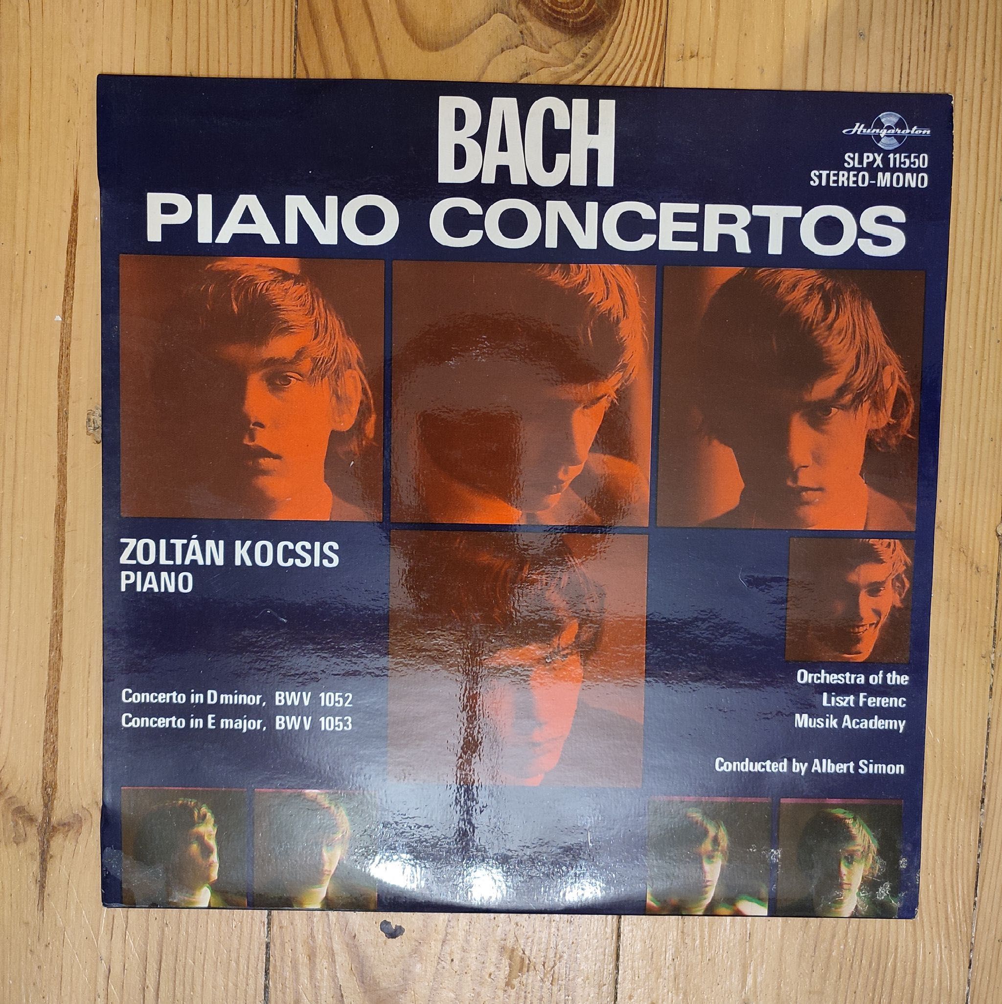 Bach Piano Concertos winyl