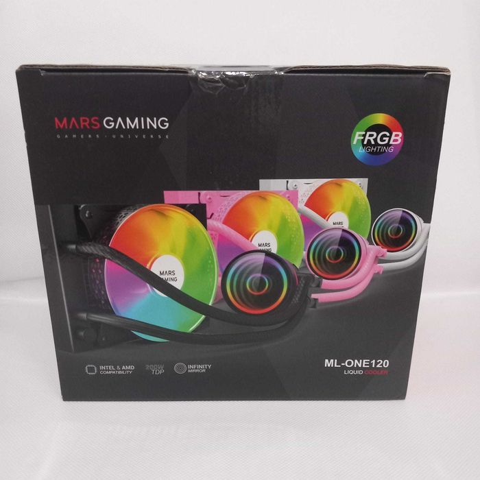 Mars Gaming ML-ONE120 FRGB - Refrigeração Líquida - Caixa selada