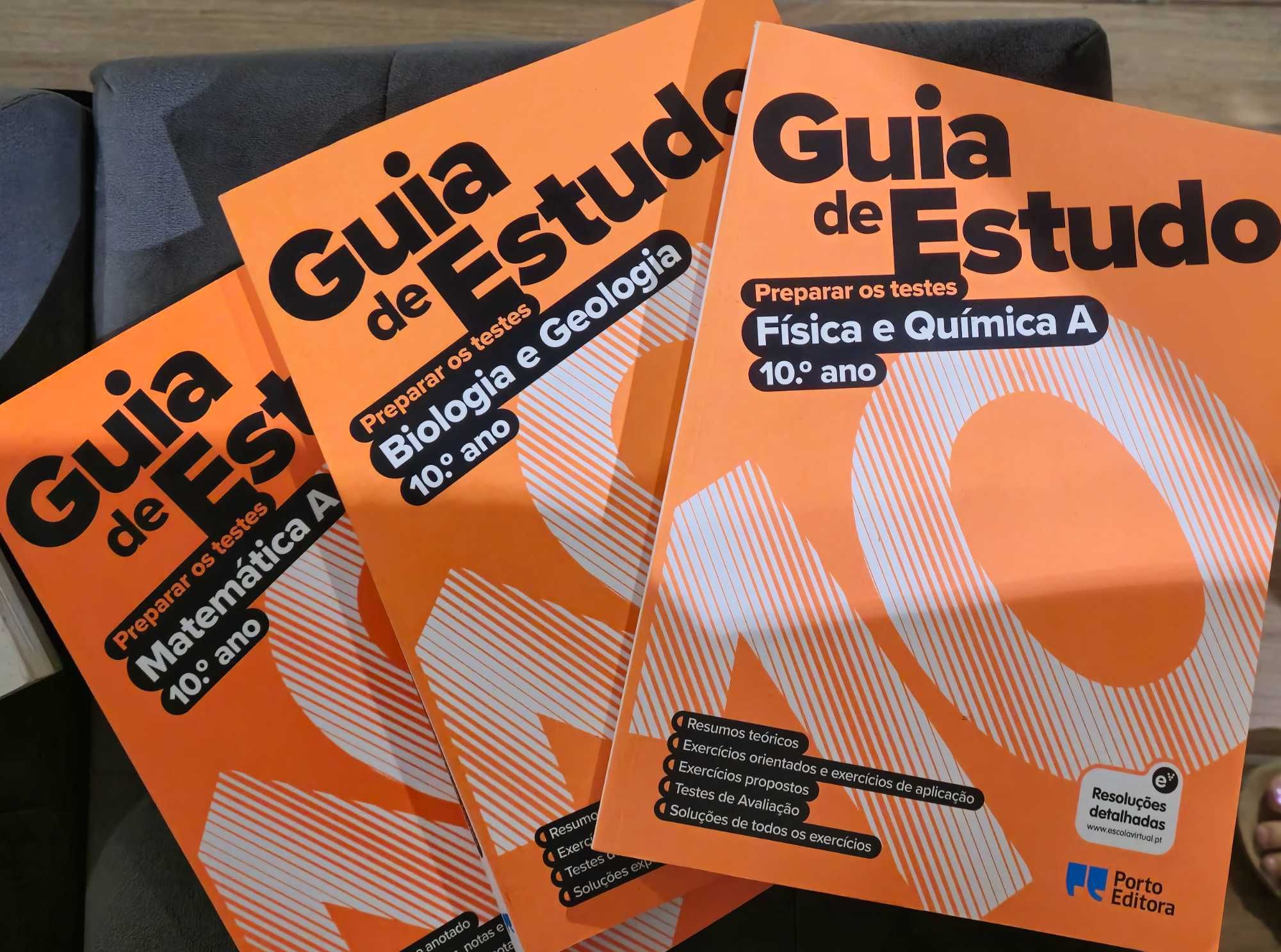 Cadernos de apoio ao estudo 10 ano