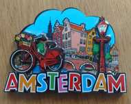 magnes na lodówkę Amsterdam