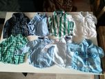 Koszule chłopiec 86 zestaw paka 12-18m