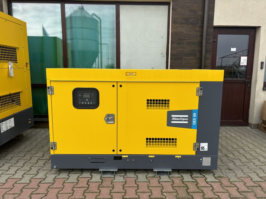 Agregat Prądotwórczy Generator QES 30/40/60/80 kW kva Atlas Copco Nowe