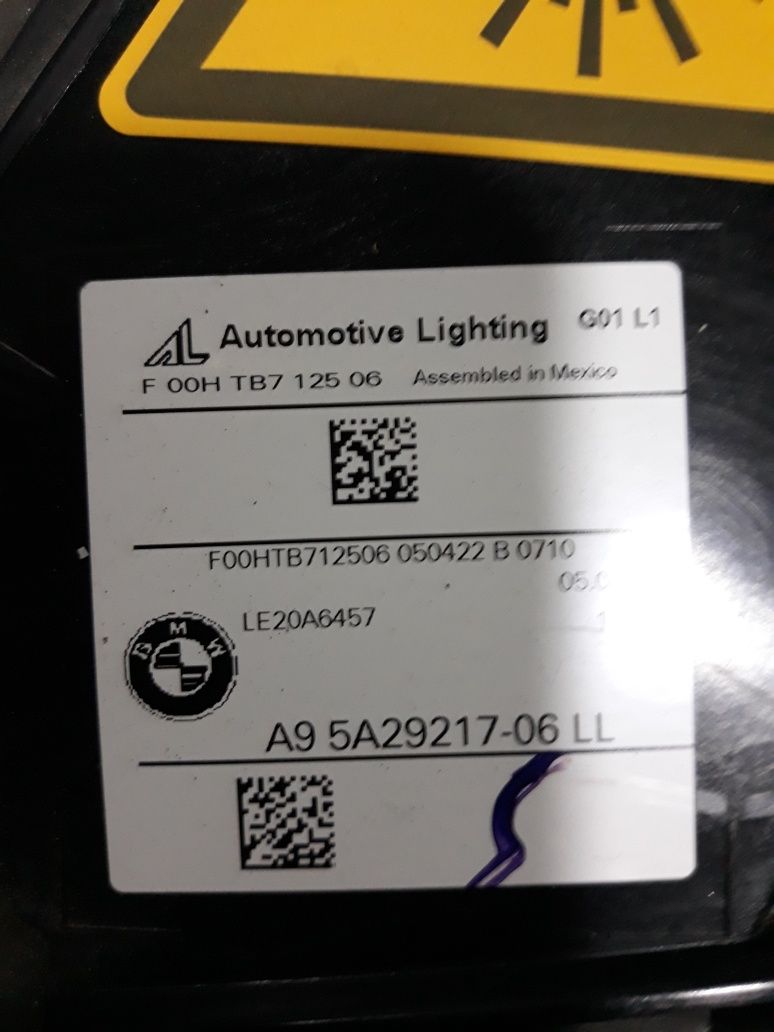 Farol Laser BMW X4  X3 G01 LCI 2022