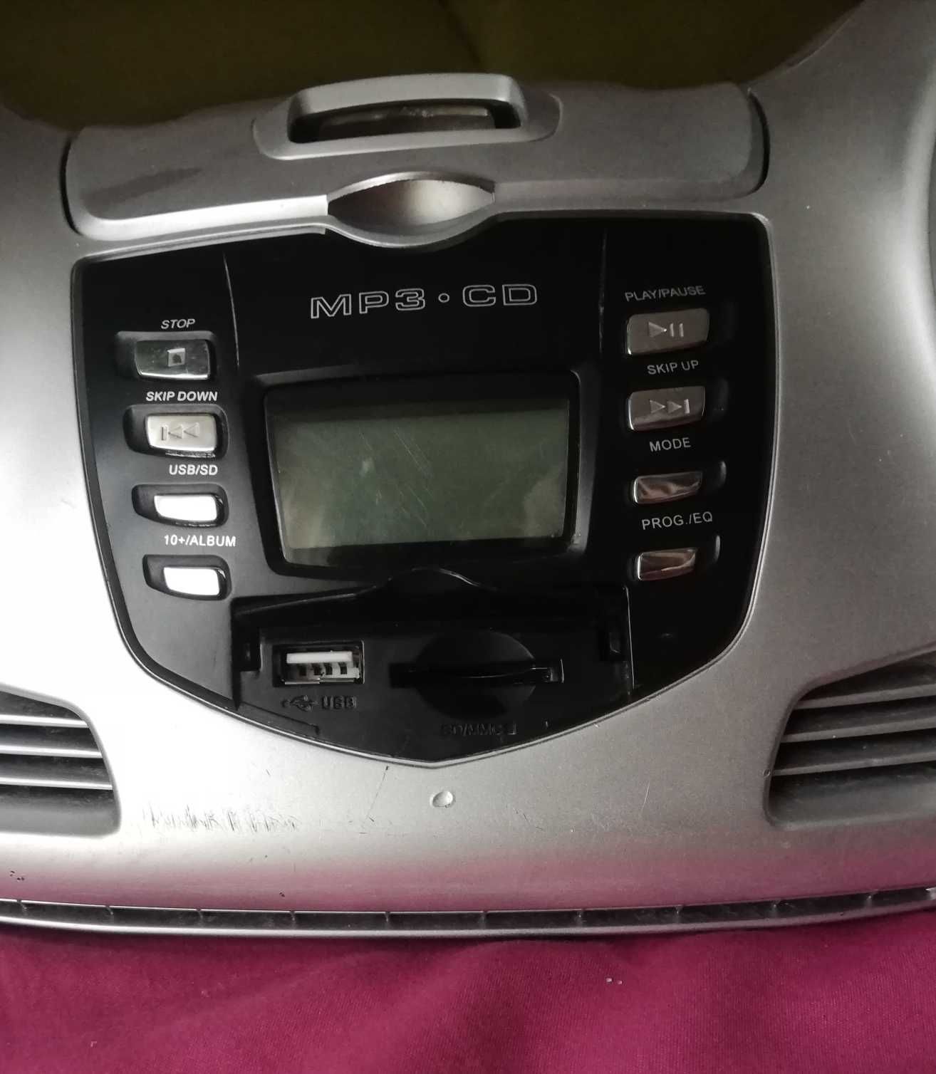 odtwarzacz CD radio z wejściem USB/SD/MMC Mistral BBU-139C