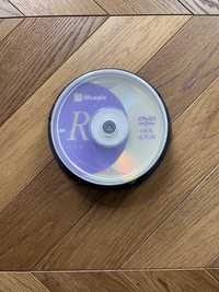 Nowe czyste płyty DVD-R x16 msonic - 10 sztuk