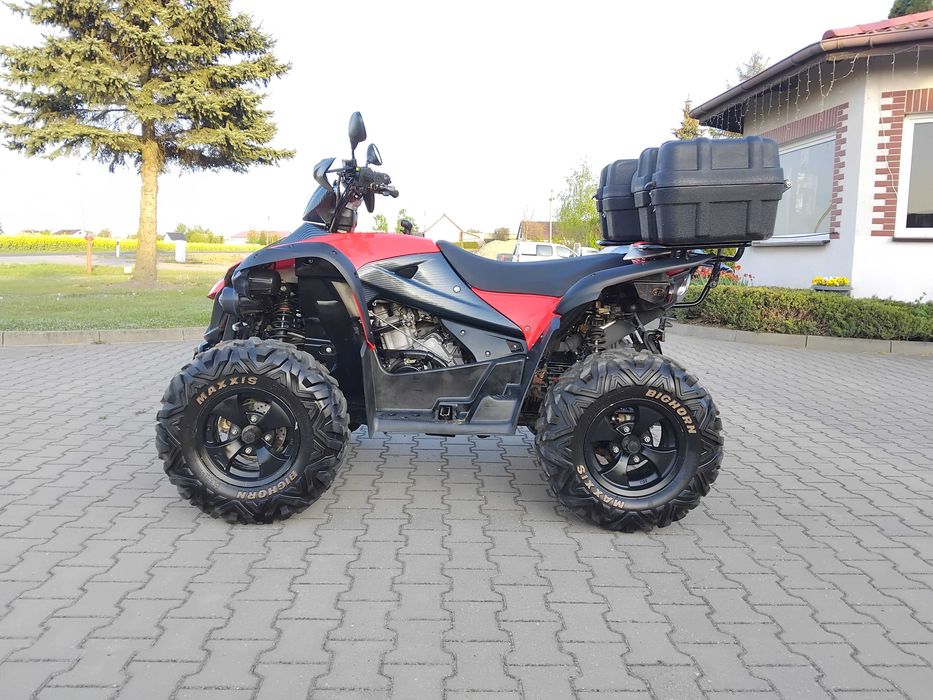 Quad TGB 550 4X4 IRS Kufer Wyciagarka Sprowadzona z Niemiec Transport