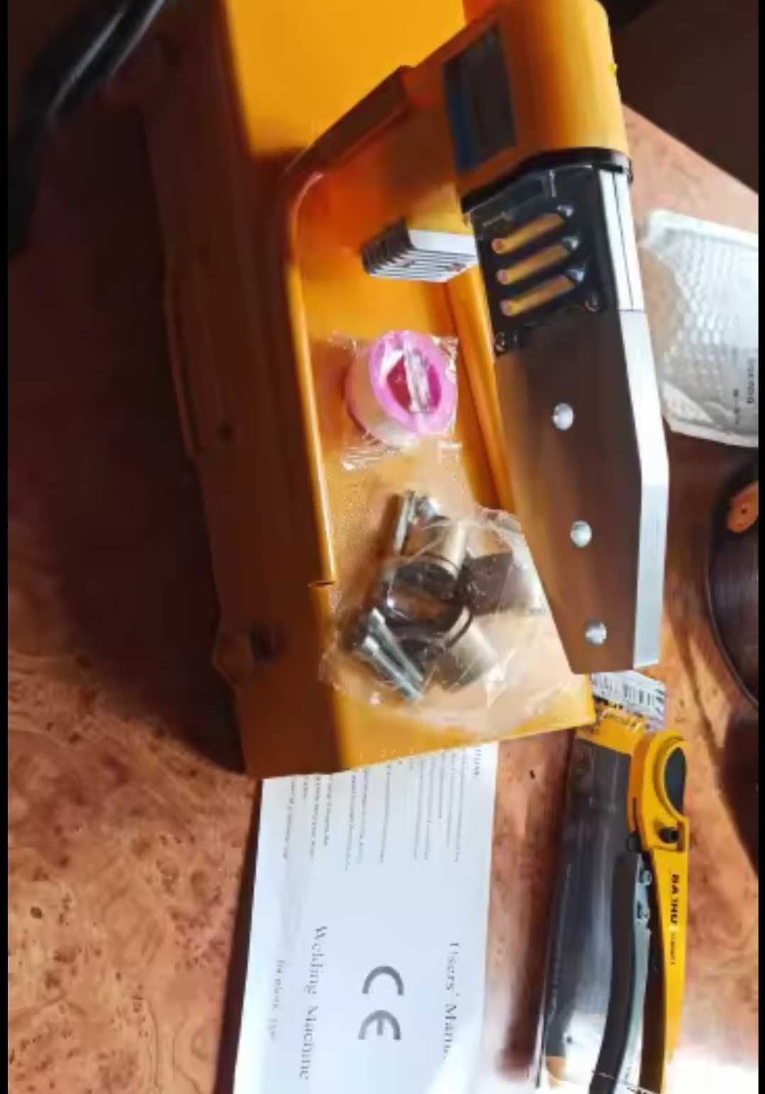MAQUINA soldar tubos