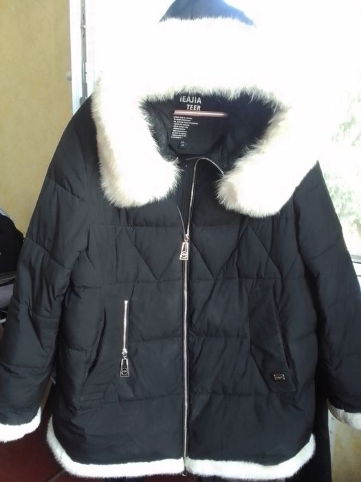 Куртка большого размера объем бедер 140