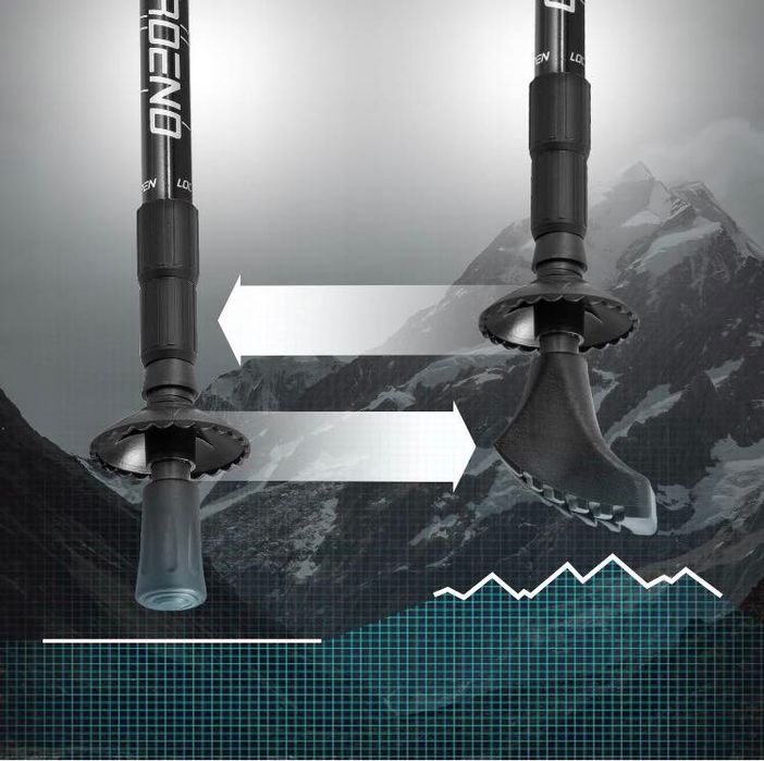 Пара 450 палки трекінгові скандинавської ходьби палки для ходьбы