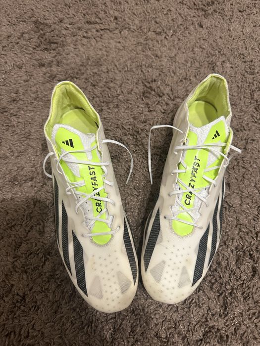Бутси Adidas X crazyfast+ FG білий