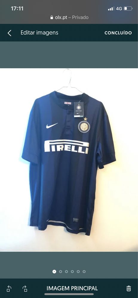 Inter Miläo camisola oficial 2015