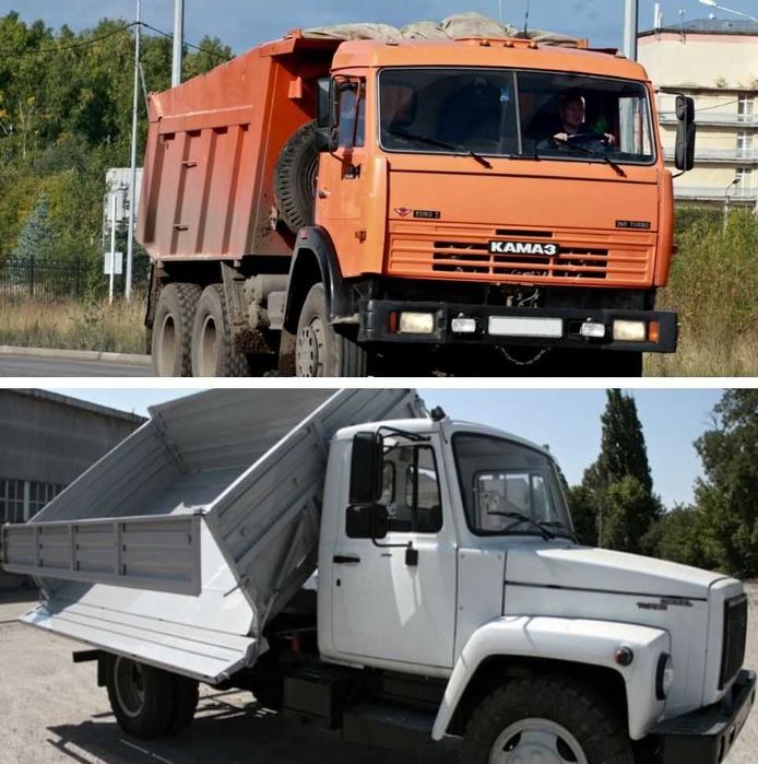 Песок, отсев, подсыпка, щебень, бут чернозем зил 6 т камаз 15т Житомир