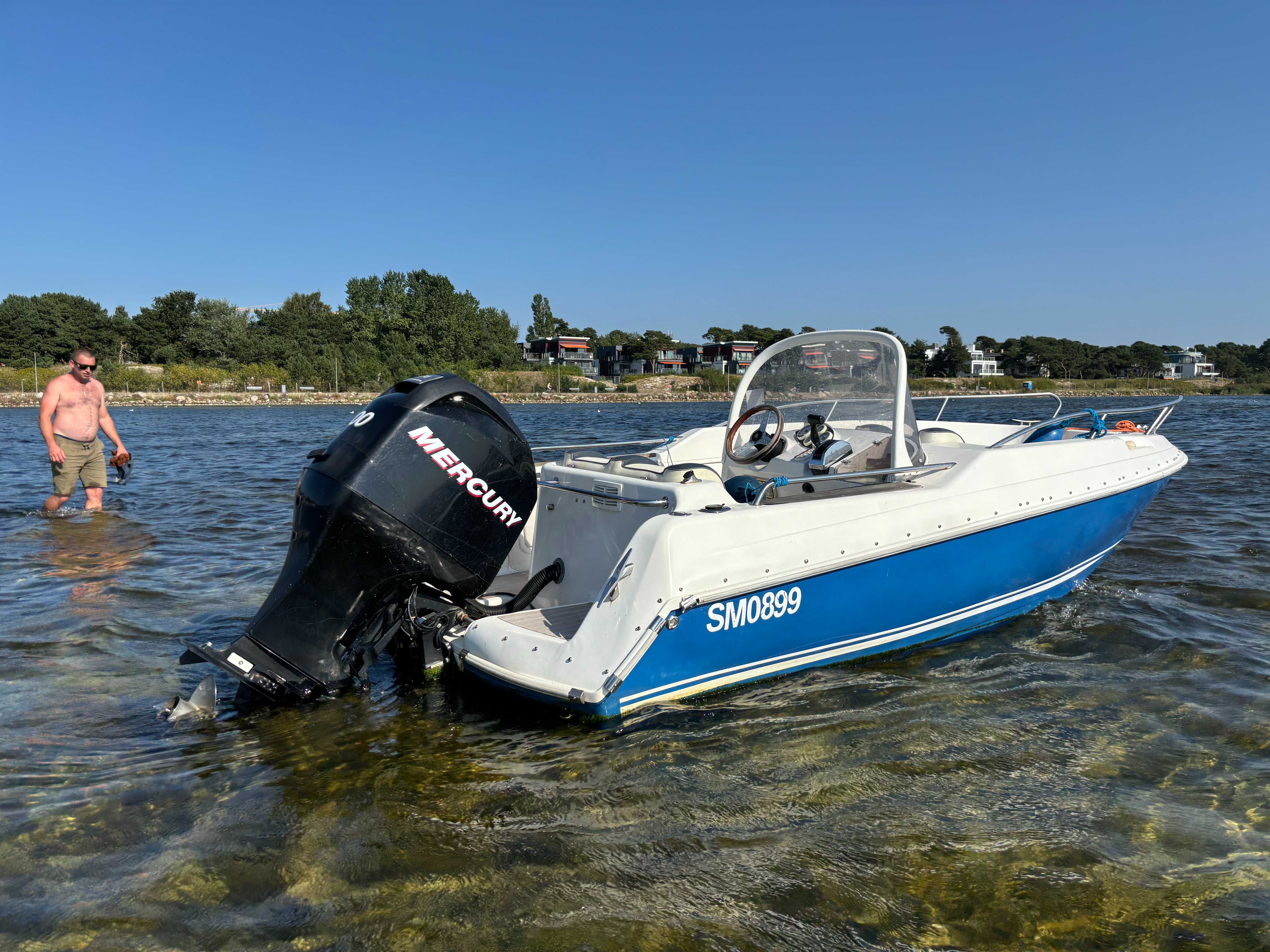 Motorówka QuickSilver 500 Commander z silnikiem Mercury 100 w JASTARNI